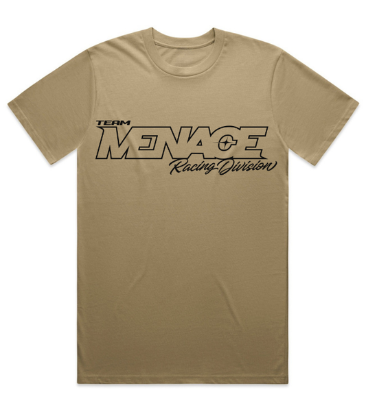 Team Menace Racing Div Classic Tee - Tan
