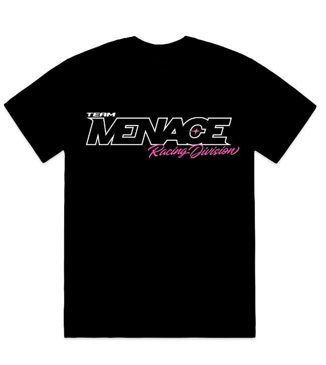 Men’s Pink Team Menace Racing Div Classic Tee