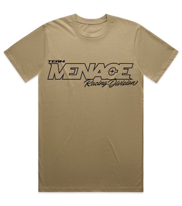 Team Menace Racing Div Classic Tee - Tan