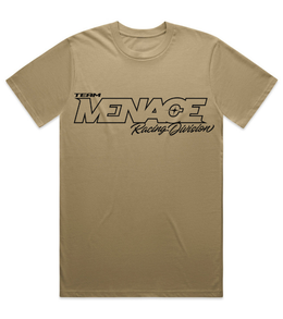Team Menace Racing Div Classic Tee - Tan