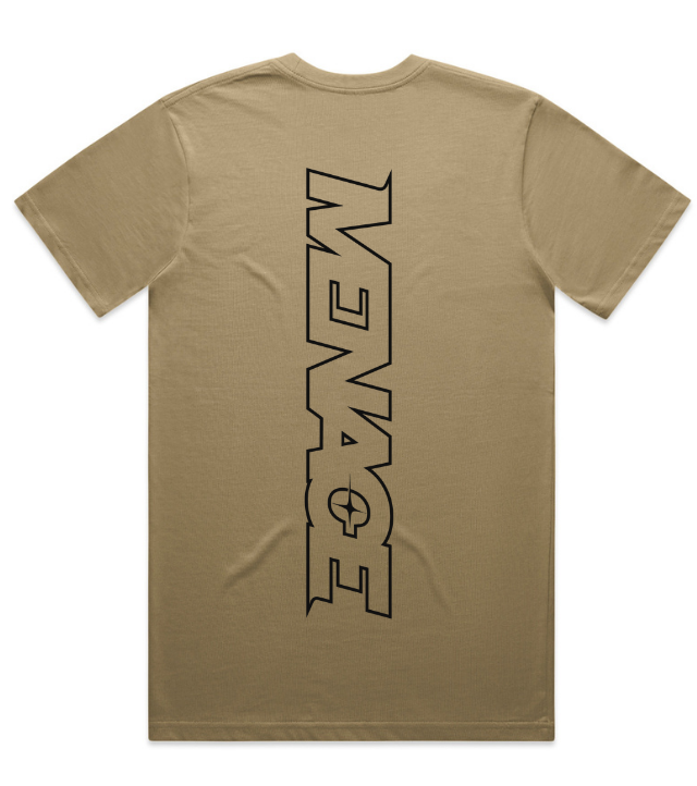 Team Menace Racing Div Classic Tee - Tan