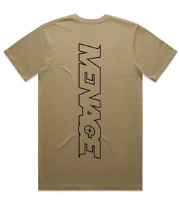 Team Menace Racing Div Classic Tee - Tan