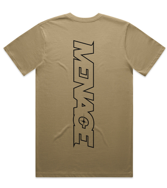 Team Menace Racing Div Classic Tee - Tan