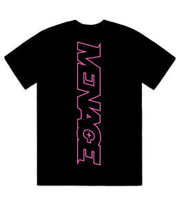 Team Menace Racing Div Classic Tee - Blk/Pink [Men's]