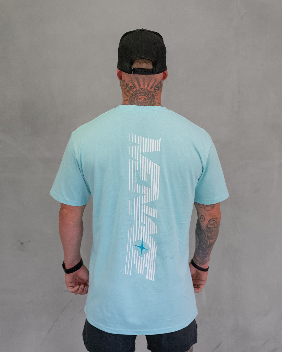 Group A Tee - Lagoon Blue