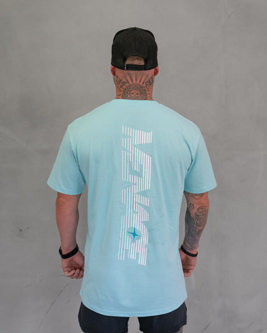 Group A Tee - Lagoon Blue
