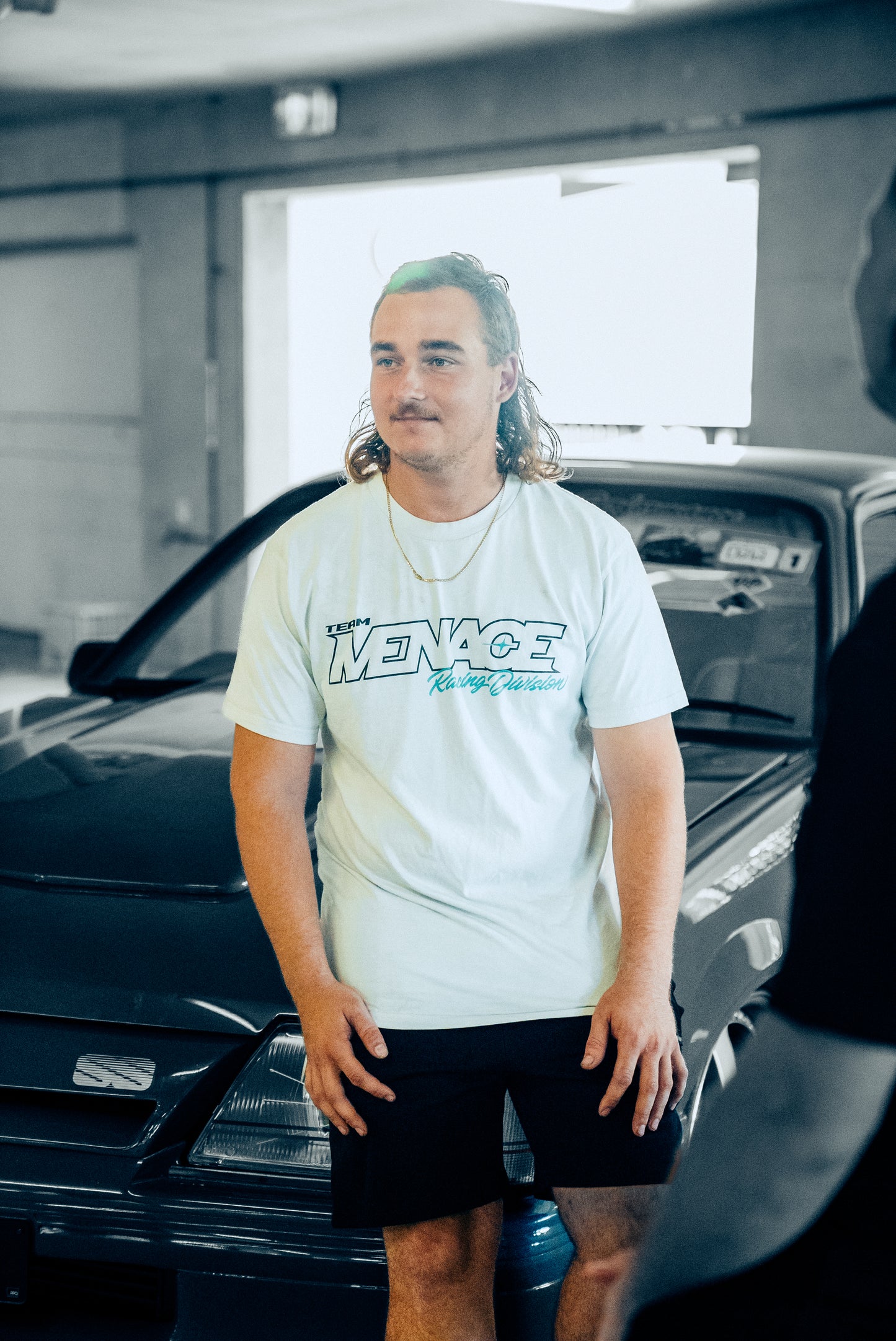 Team Menace Racing Div Classic Tee (WHITE BASE)