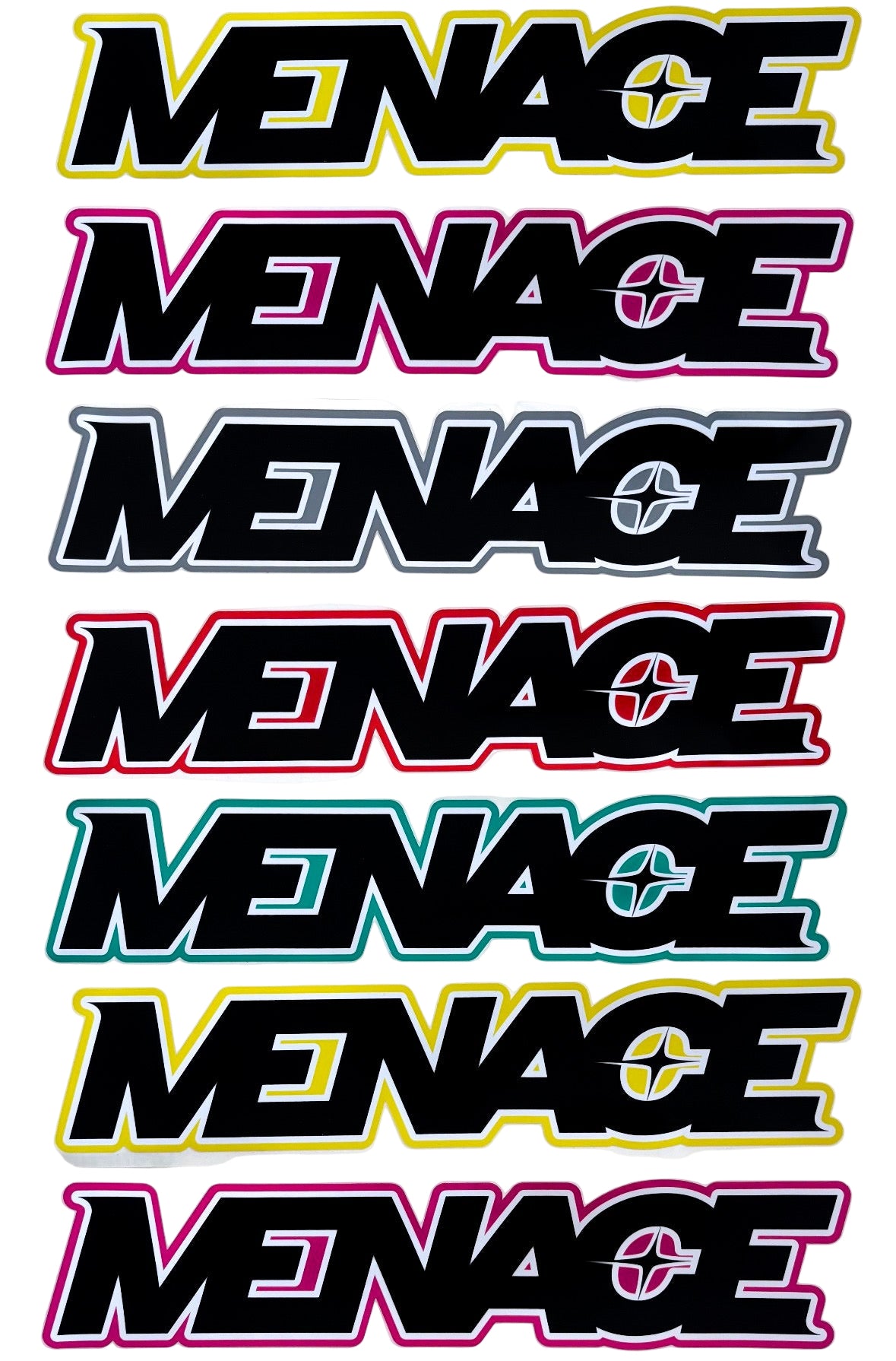 Menace Stickers 45cm