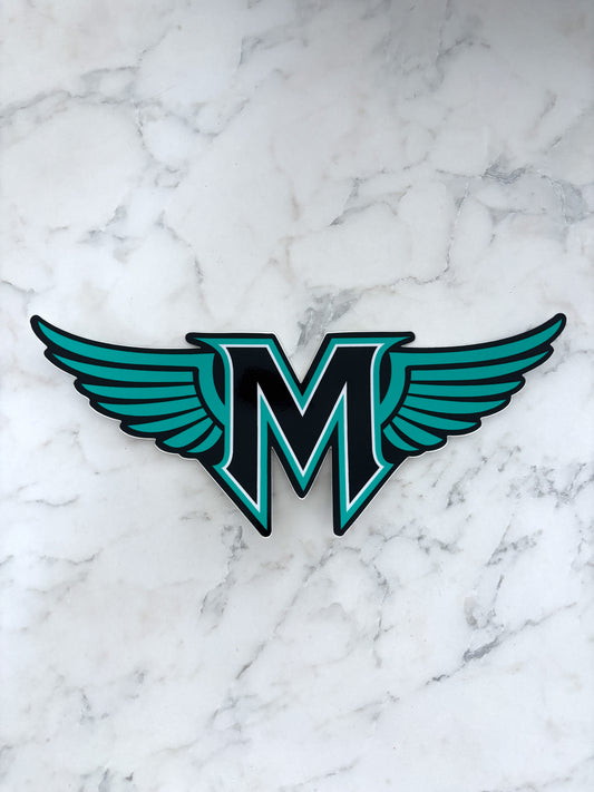 Wings Logo Sticker