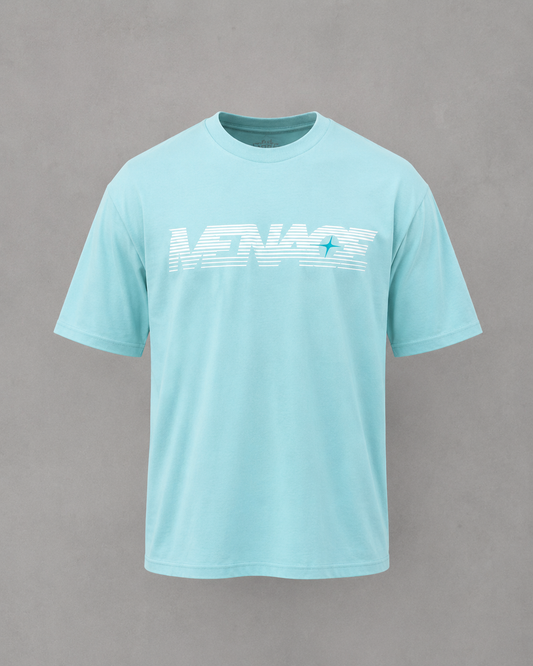Group A Tee - Lagoon Blue