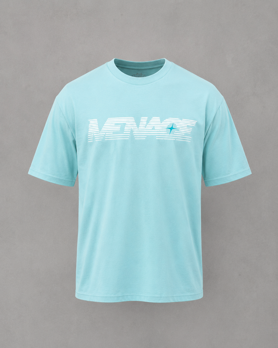 Group A Tee - Lagoon Blue