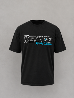 Team Menace Racing Div Classic Tee - Blk/Teal [Men's]