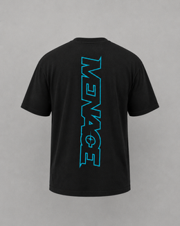 Team Menace Racing Div Classic Tee - Blk/Teal [Men's]