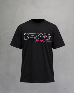 Team Menace Racing Div Classic Tee - Blk/Pink [Men's]