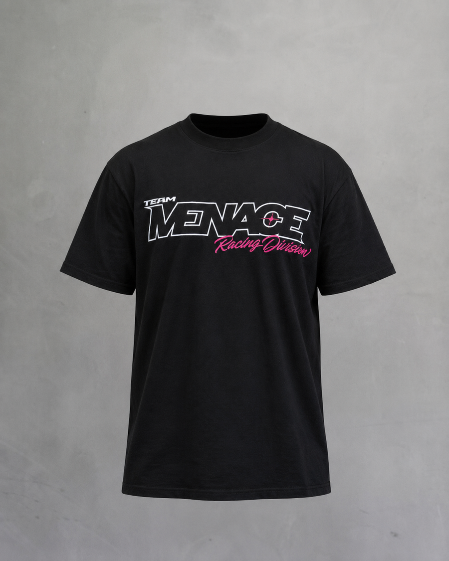 Team Menace Racing Div Classic Tee - Blk/Pink [Men's]