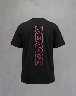Team Menace Racing Div Classic Tee - Blk/Pink [Men's]
