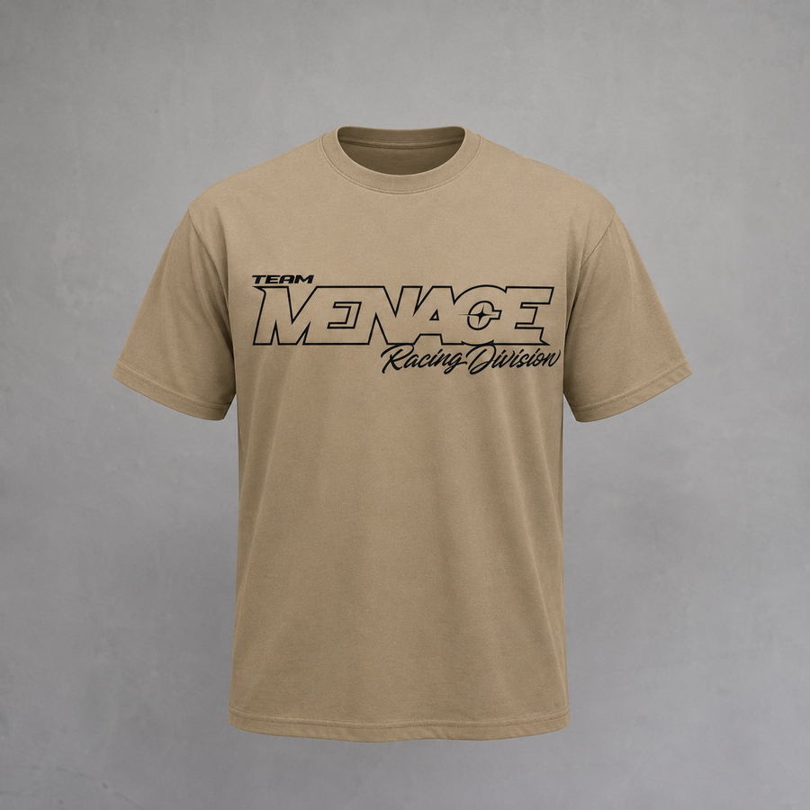 Team Menace Racing Div Classic Tee - Tan