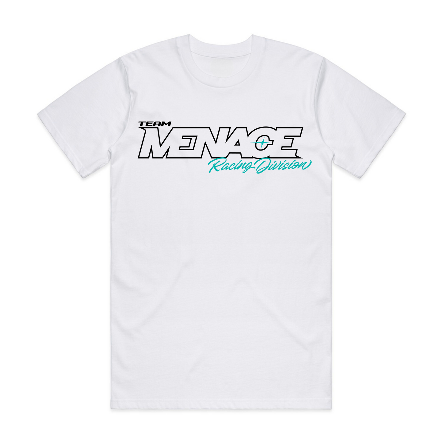 Team Menace Racing Div Classic Tee (WHITE BASE)