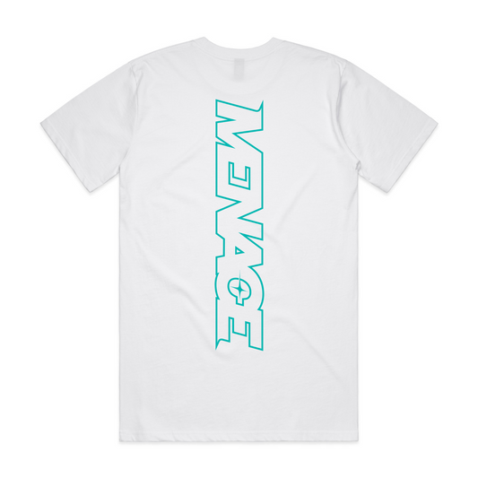 Team Menace Racing Div Classic Tee (WHITE BASE)
