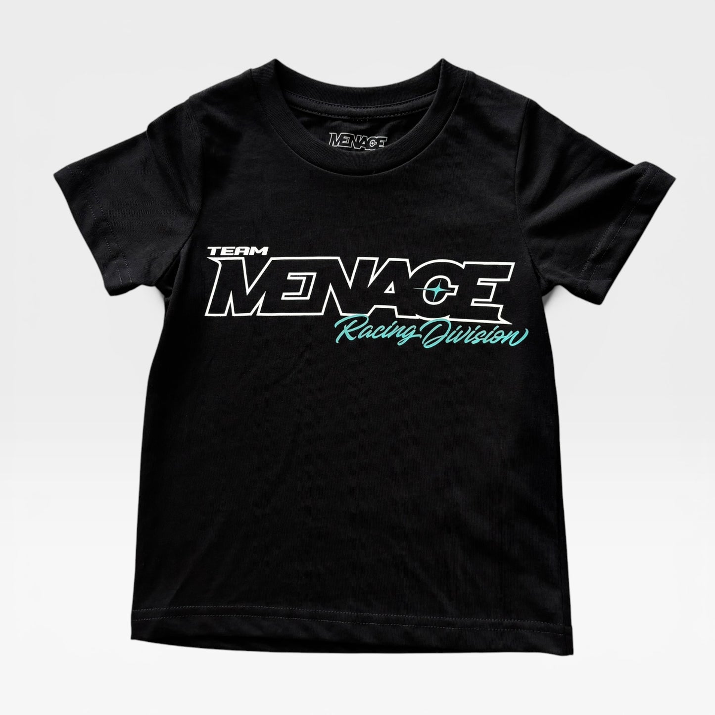 *NEW* Kids Team Menace Racing Division Tee - Black/Teal