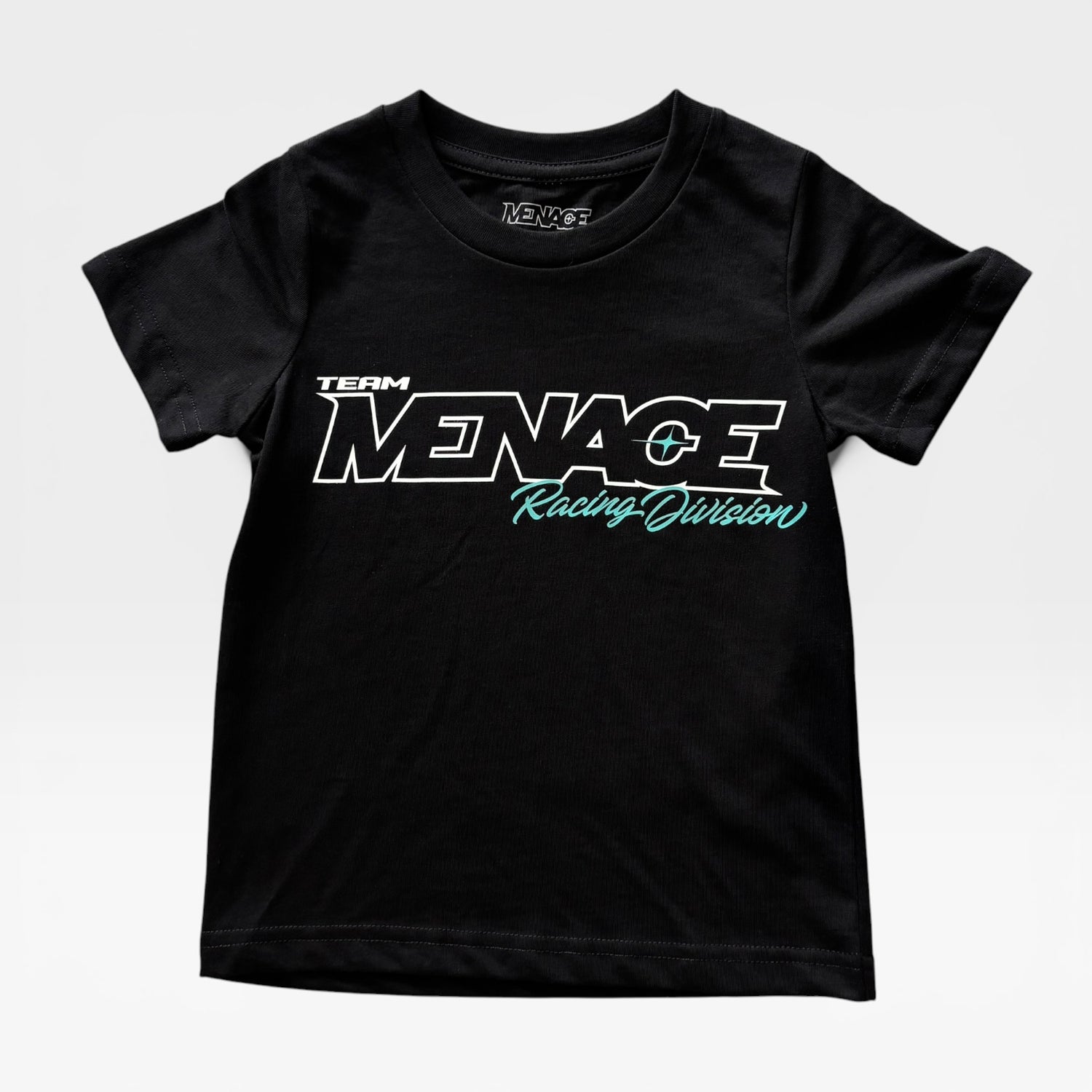 *NEW* Kids Team Menace Racing Division Tee - Black/Teal