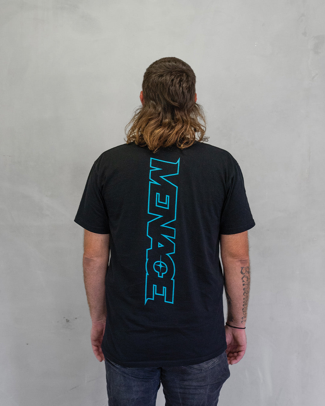 Team Menace Racing Div Classic Tee - Blk/Teal [Men's]