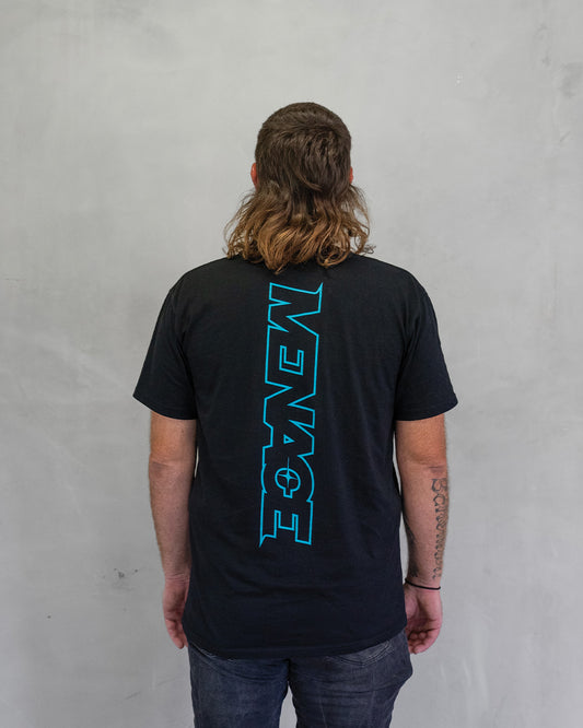 Team Menace Racing Div Classic Tee - Blk/Teal [Men's]