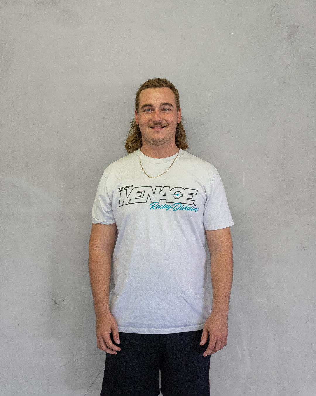 Team Menace Racing Div Classic Tee (WHITE BASE)