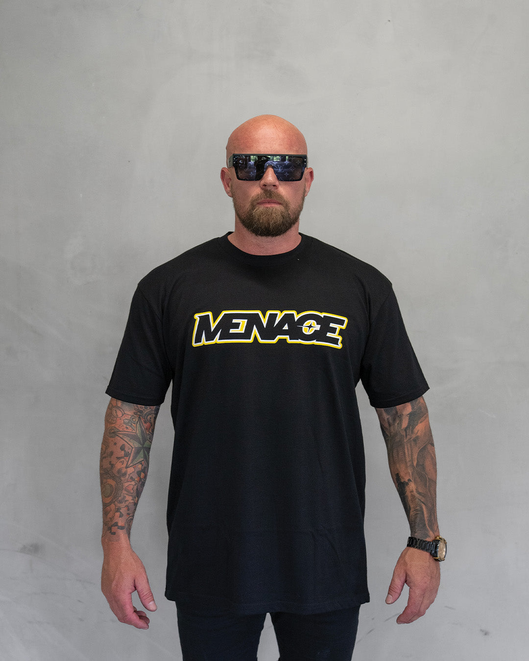 After Dark Tee - Yellow