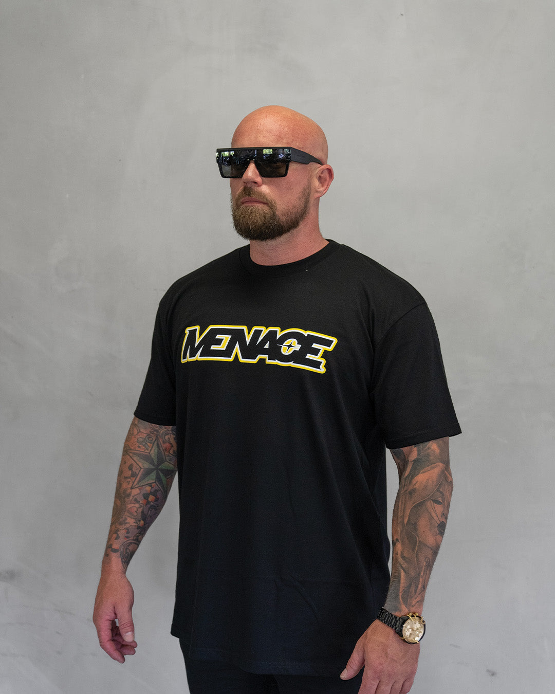 After Dark Tee - Yellow